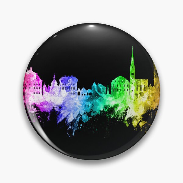 Item preview, Hallstatt Austria Skyline designed and sold by ArtPrints.