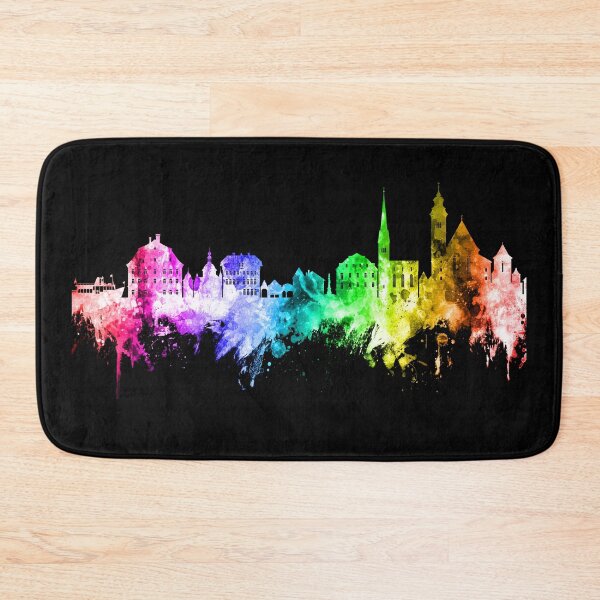 Item preview, Hallstatt Austria Skyline designed and sold by ArtPrints.
