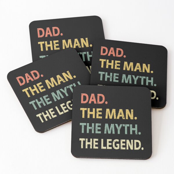 Item preview, Dad The Man The Myth The Legend   designed and sold by Designivas.