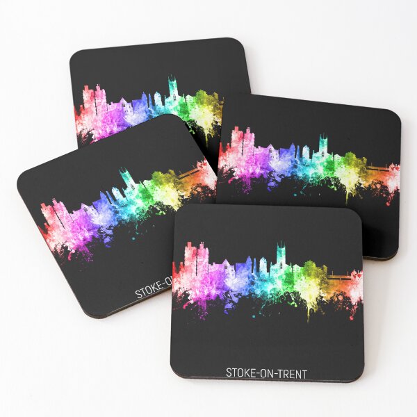 Item preview, Stoke-on-Trent England Skyline designed and sold by ArtPrints.