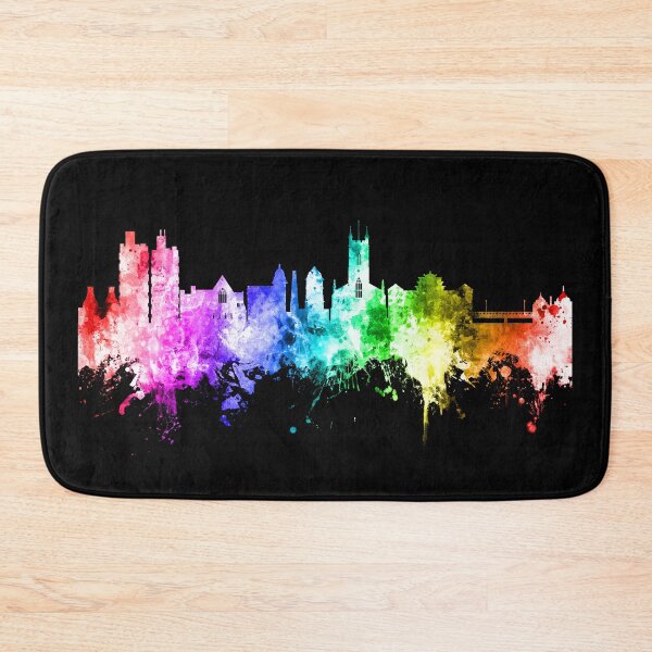 Item preview, Stoke-on-Trent England Skyline designed and sold by ArtPrints.