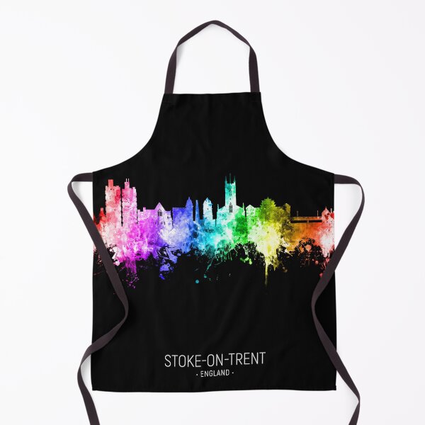 Item preview, Stoke-on-Trent England Skyline designed and sold by ArtPrints.