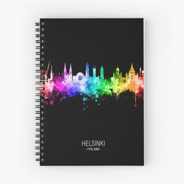 Item preview, Helsinki Finland Skyline designed and sold by ArtPrints.
