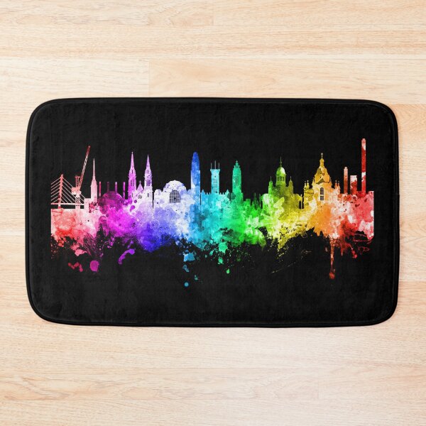 Aperçu de l'œuvre Helsinki Finland Skyline créée et vendue par ArtPrints.