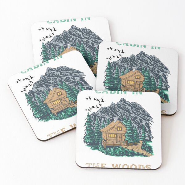 Item preview, Cabin in the woods camp & hiking designed and sold by SamXDesigns.