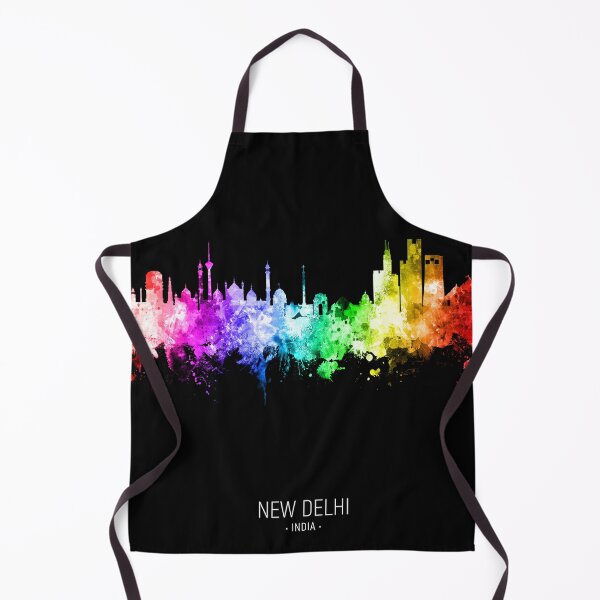Item preview, New Delhi India Skyline designed and sold by ArtPrints.