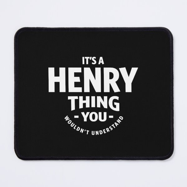 Item preview, It's a Henry Thing Funny Birthday Name designed and sold by cidolopez.
