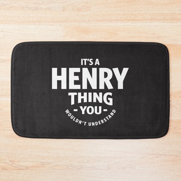 Item preview, It's a Henry Thing Funny Birthday Name designed and sold by cidolopez.