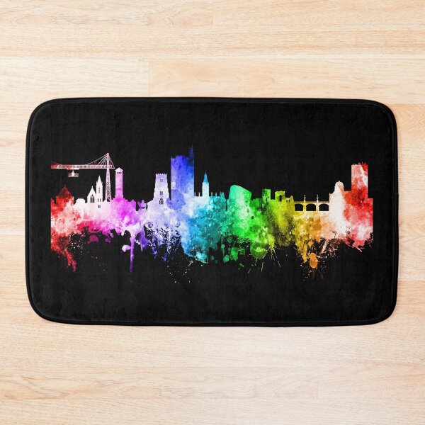 Item preview, Newport Wales Skyline designed and sold by ArtPrints.