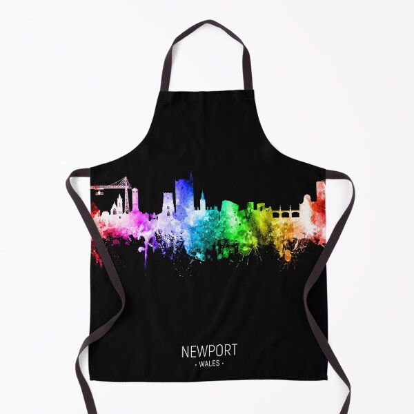 Item preview, Newport Wales Skyline designed and sold by ArtPrints.