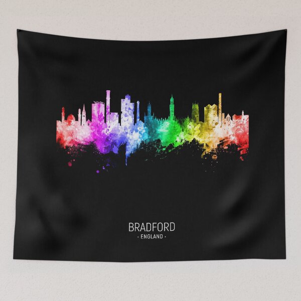 Item preview, Bradford England Skyline designed and sold by ArtPrints.