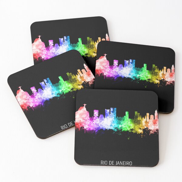 Item preview, Rio de Janeiro Brazil Skyline designed and sold by ArtPrints.