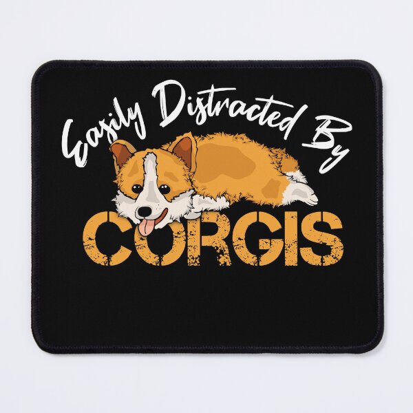 Item preview, Easily Distracted By Corgis Dog Lover Gift Women Corgi designed and sold by DSWShirts.