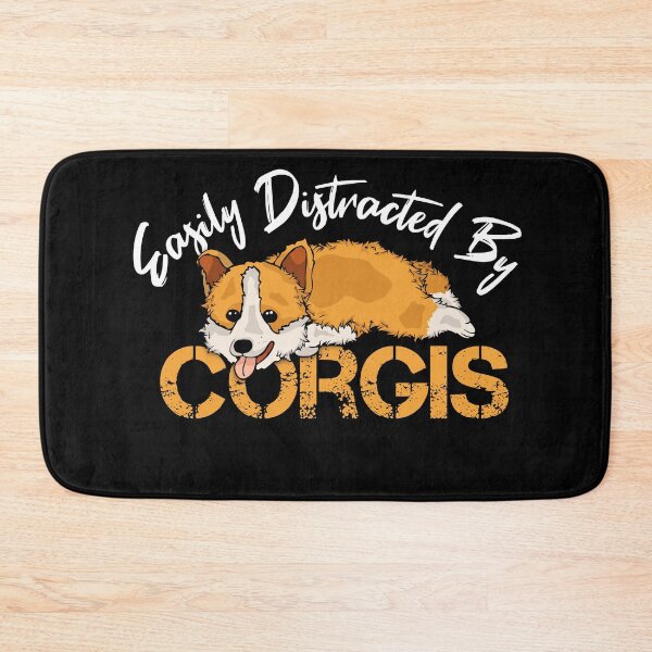 Item preview, Easily Distracted By Corgis Dog Lover Gift Women Corgi designed and sold by DSWShirts.