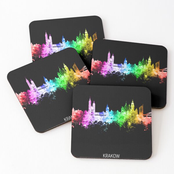 Item preview, Krakow Poland Skyline designed and sold by ArtPrints.