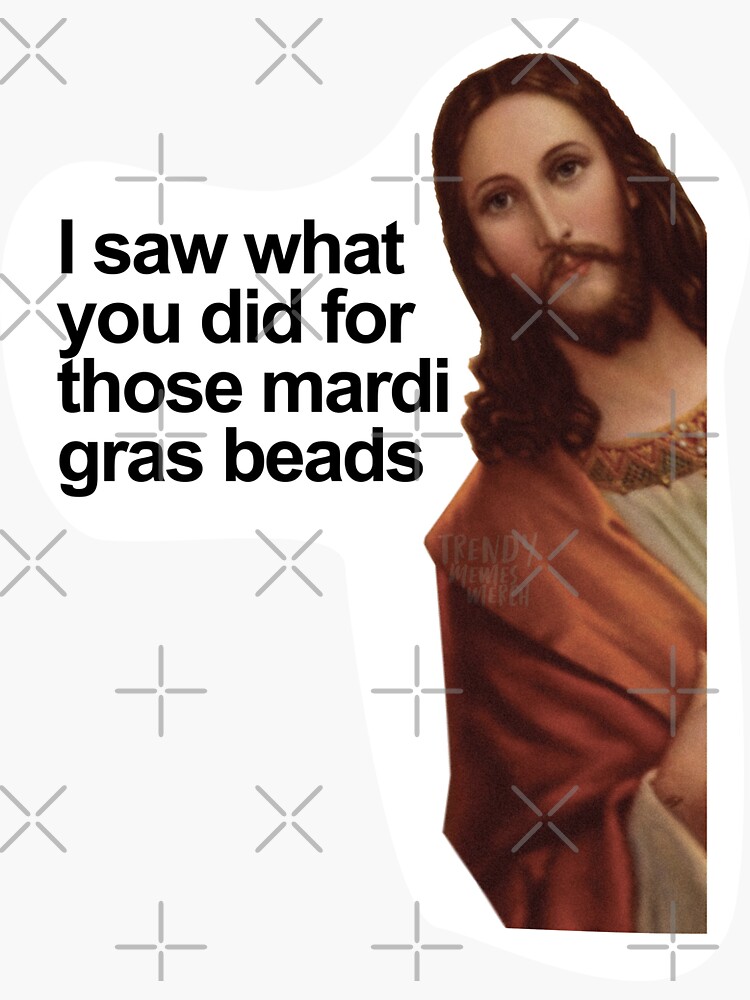 mardi gras guy meme