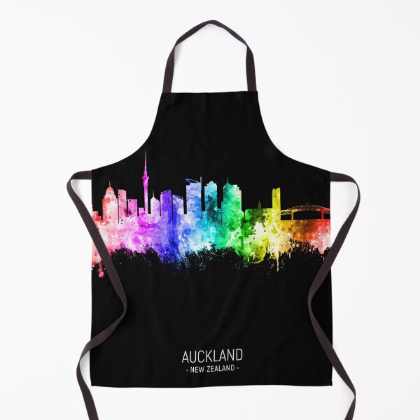 Item preview, Auckland New Zealand Skyline designed and sold by ArtPrints.