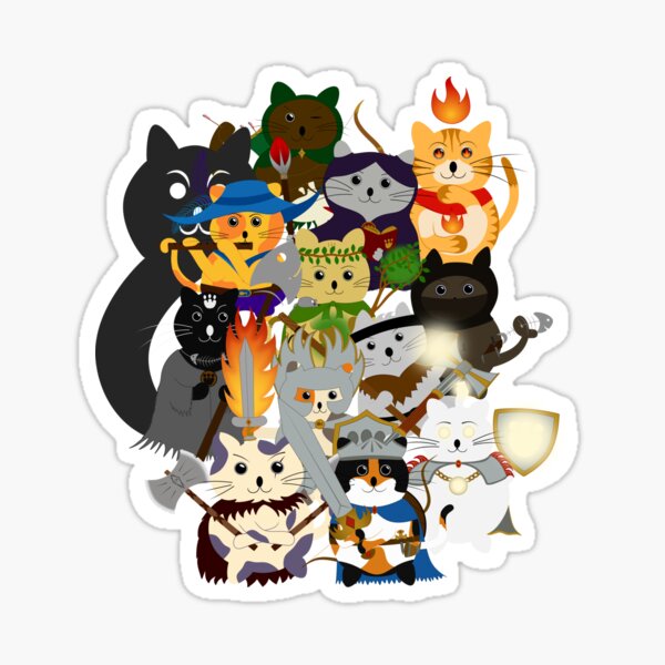 Item preview, Dungeons and Kittens Group designed and sold by Doogette.