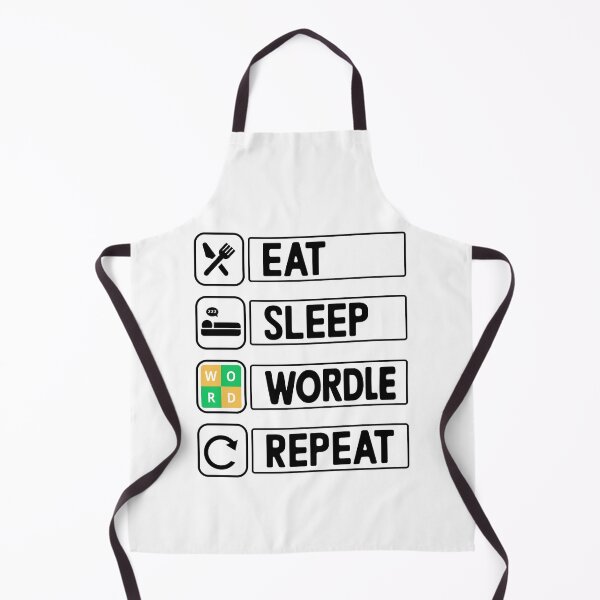 Item preview, Eat Sleep Wordle Repeat Puzzle Grid Game Wordle Obsessed designed and sold by Nepaz-Designs.