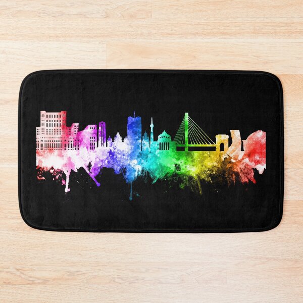 Item preview, Bucharest Romania Skyline designed and sold by ArtPrints.