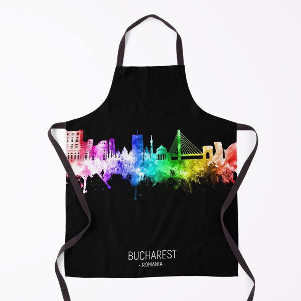 Item preview, Bucharest Romania Skyline designed and sold by ArtPrints.