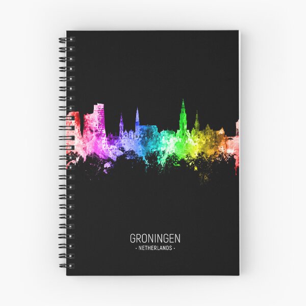 Item preview, Groningen The Netherlands Skyline designed and sold by ArtPrints.