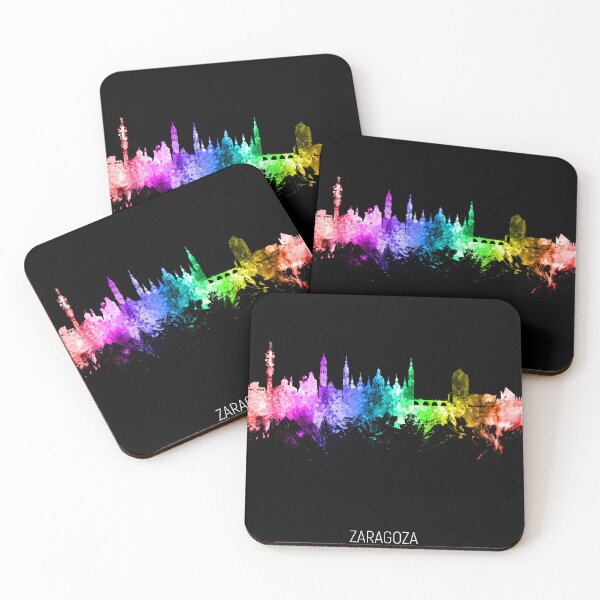 Item preview, Zaragoza Spain Skyline designed and sold by ArtPrints.