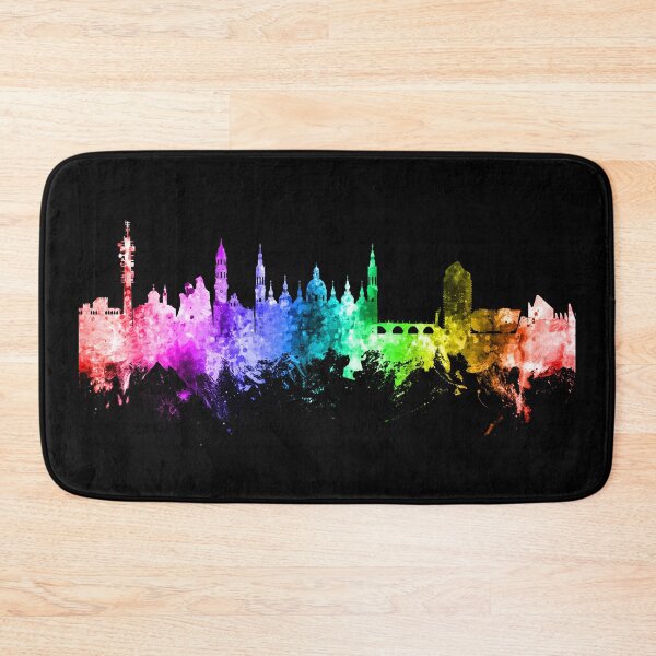 Item preview, Zaragoza Spain Skyline designed and sold by ArtPrints.