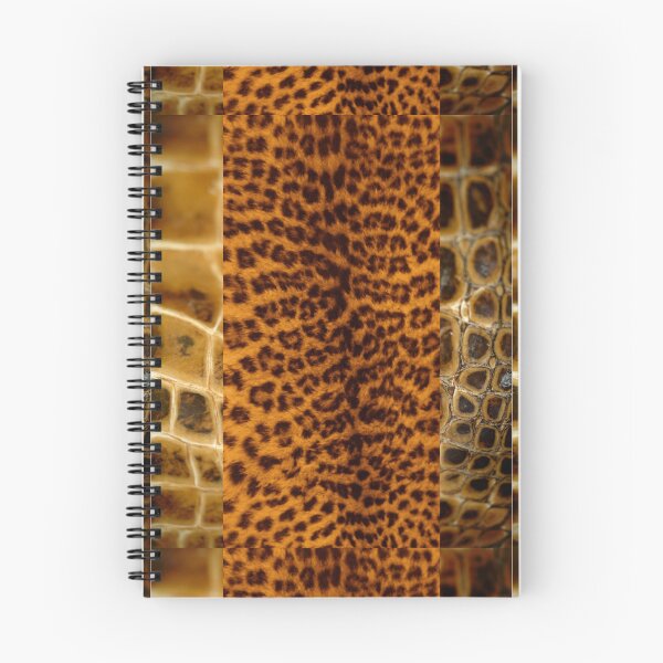 Item preview, Brown Alligator & Leopard Skin Fashion Texture Photo Design designed and sold by EarthArtDesigns.