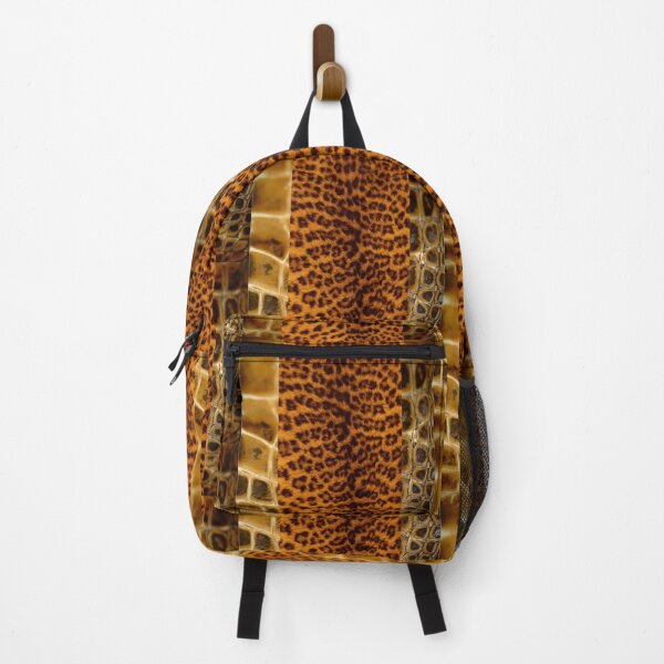 Item preview, Brown Alligator & Leopard Skin Fashion Texture Photo Design designed and sold by EarthArtDesigns.