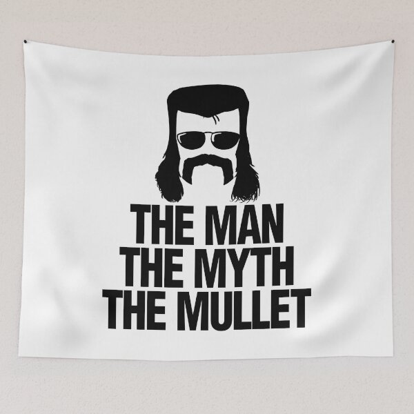 Item preview, The Man The Myth The Mullet designed and sold by Bendthetrend.