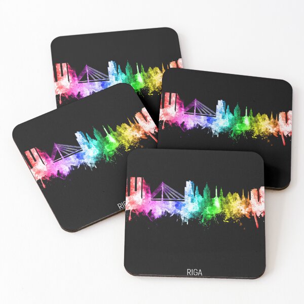 Item preview, Riga Latvia Skyline designed and sold by ArtPrints.