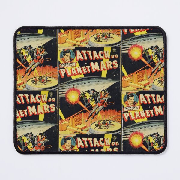 Item preview, Attack on planet Mars retro vintage comics - 1951 designed and sold by heatedstitches.