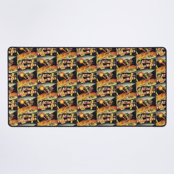Item preview, Attack on planet Mars retro vintage comics - 1951 designed and sold by heatedstitches.