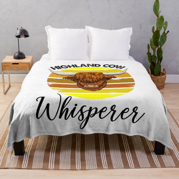 Item preview, Highland Cow Whisperer designed and sold by Bendthetrend.