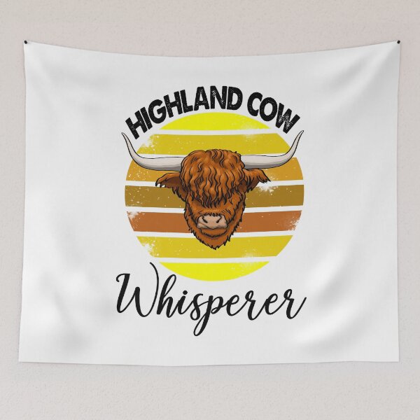 Item preview, Highland Cow Whisperer designed and sold by Bendthetrend.