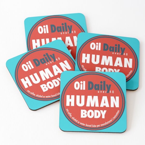Item preview, Human Body Oil Daily over 40 designed and sold by StrugglingIdeas.