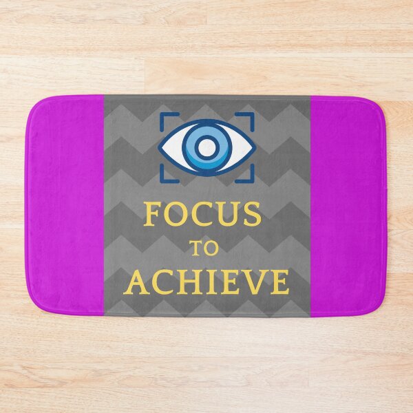 Item preview, FOCUS TO ACHIEVE WITH EYE FOUCUSSING SYMBOL IN THE PATTERNED BACKGROUND designed and sold by ThamaraiSelvi.