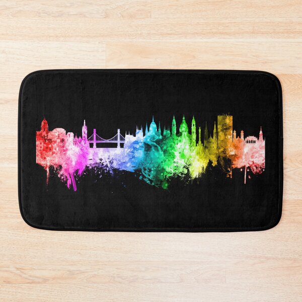 Item preview, Budapest Hungary Skyline designed and sold by ArtPrints.