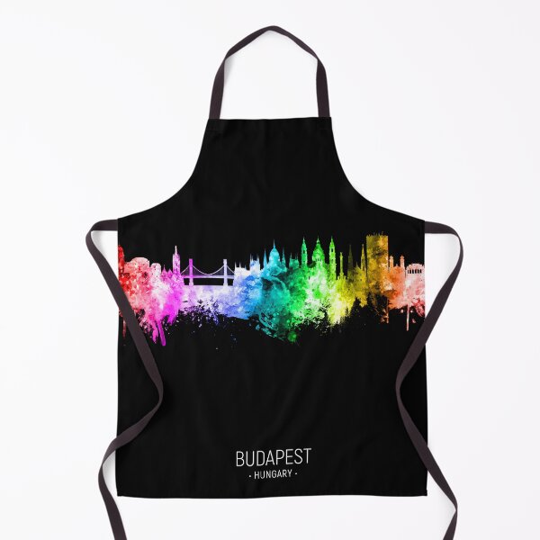 Item preview, Budapest Hungary Skyline designed and sold by ArtPrints.