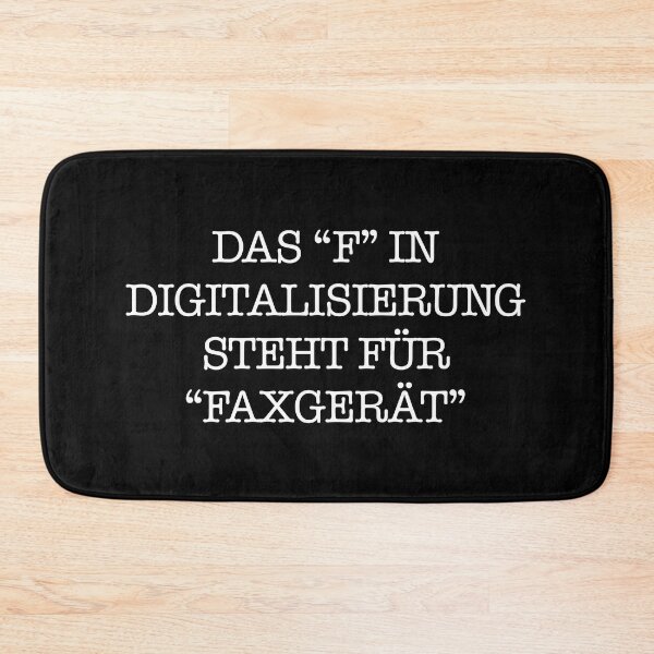 Item preview, The "F" in digitization stands for fax machine. designed and sold by RAWWR.