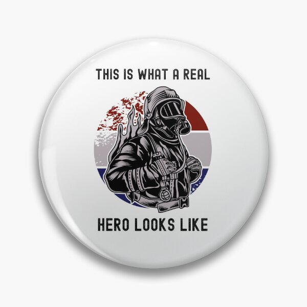 Item preview, This Is What A Real Hero Looks Like designed and sold by SportyDogShop.