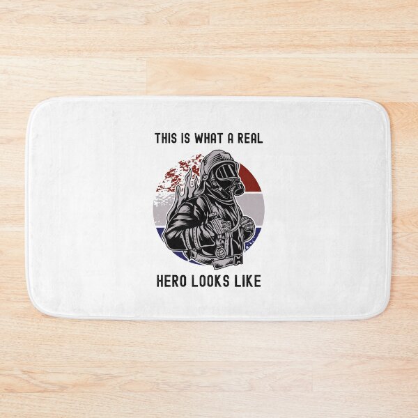 Item preview, This Is What A Real Hero Looks Like designed and sold by SportyDogShop.