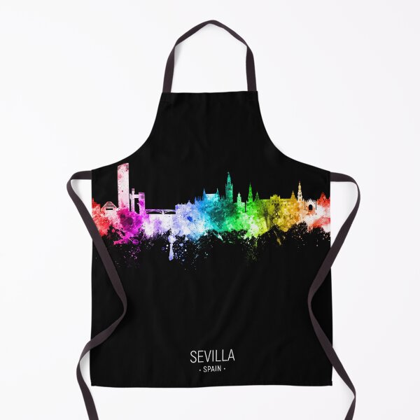 Item preview, Sevilla Spain Skyline designed and sold by ArtPrints.