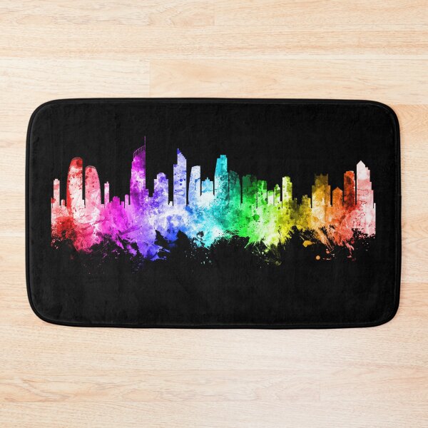 Item preview, Gold Coast Australia Skyline designed and sold by ArtPrints.