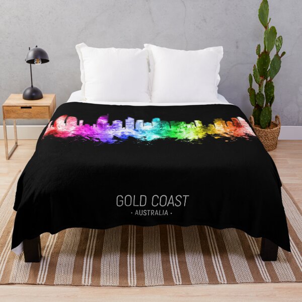 Item preview, Gold Coast Australia Skyline designed and sold by ArtPrints.
