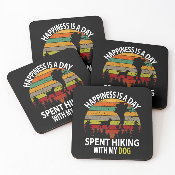 Item preview, Happiness is a Day Spent Hiking With My Dog Hiking Premium designed and sold by neqidaetiwy869.