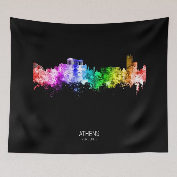 Item preview, Athens Greece Skyline designed and sold by ArtPrints.