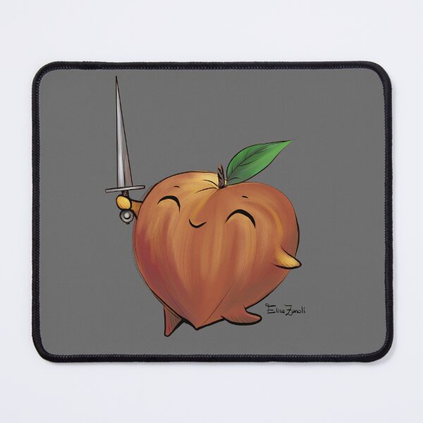 Item preview, Fighting Fruits - Peach designed and sold by ElisaZanoliArt.
