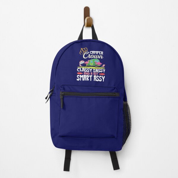 Item preview, Camper Queen Classy Sassy Smart Funny Women Girls Camping RV   designed and sold by PURPLE DIAMOND.
